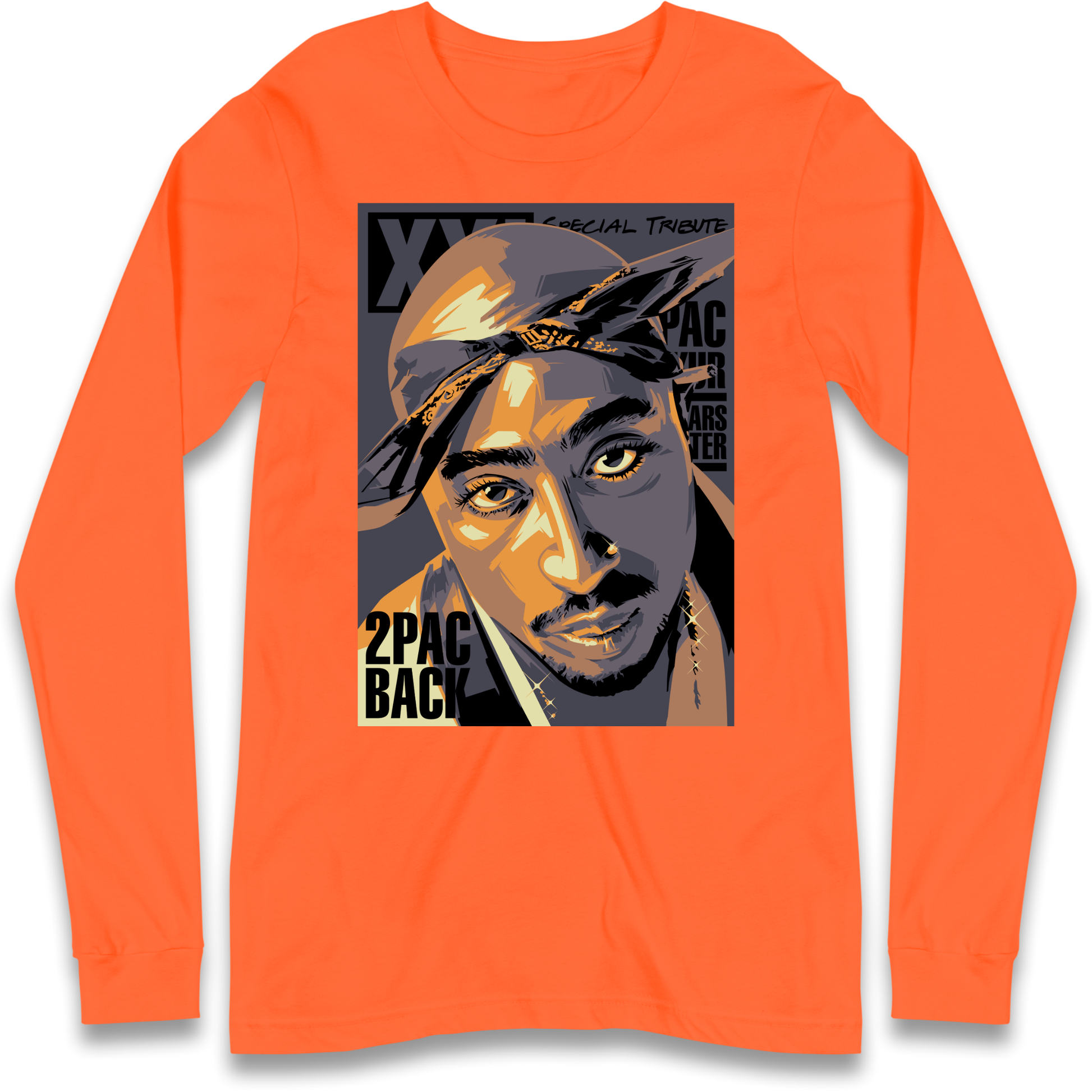 2 Pac Back Long Sleeve Shirt