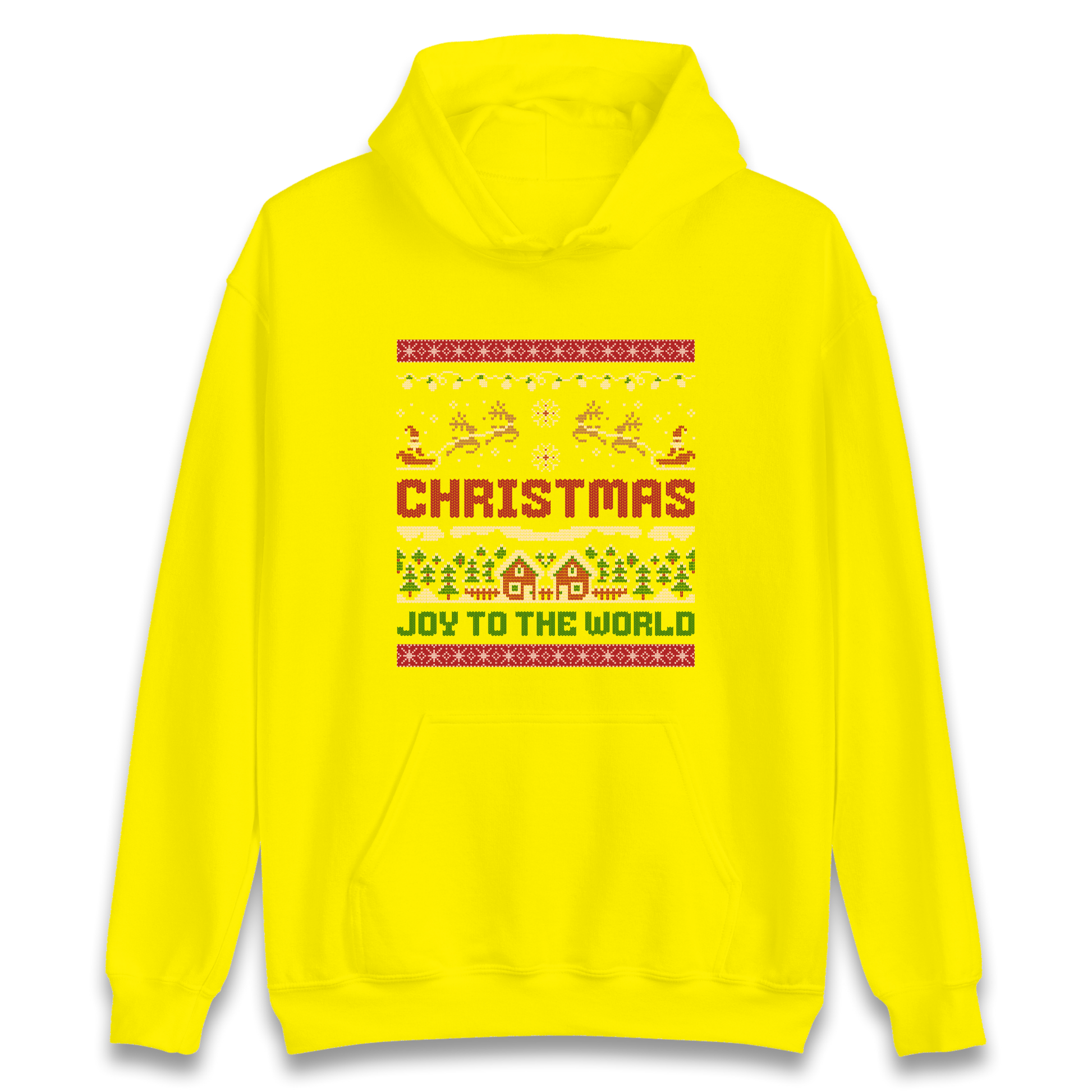 Christmas Joy to the World Christmas Hoodie