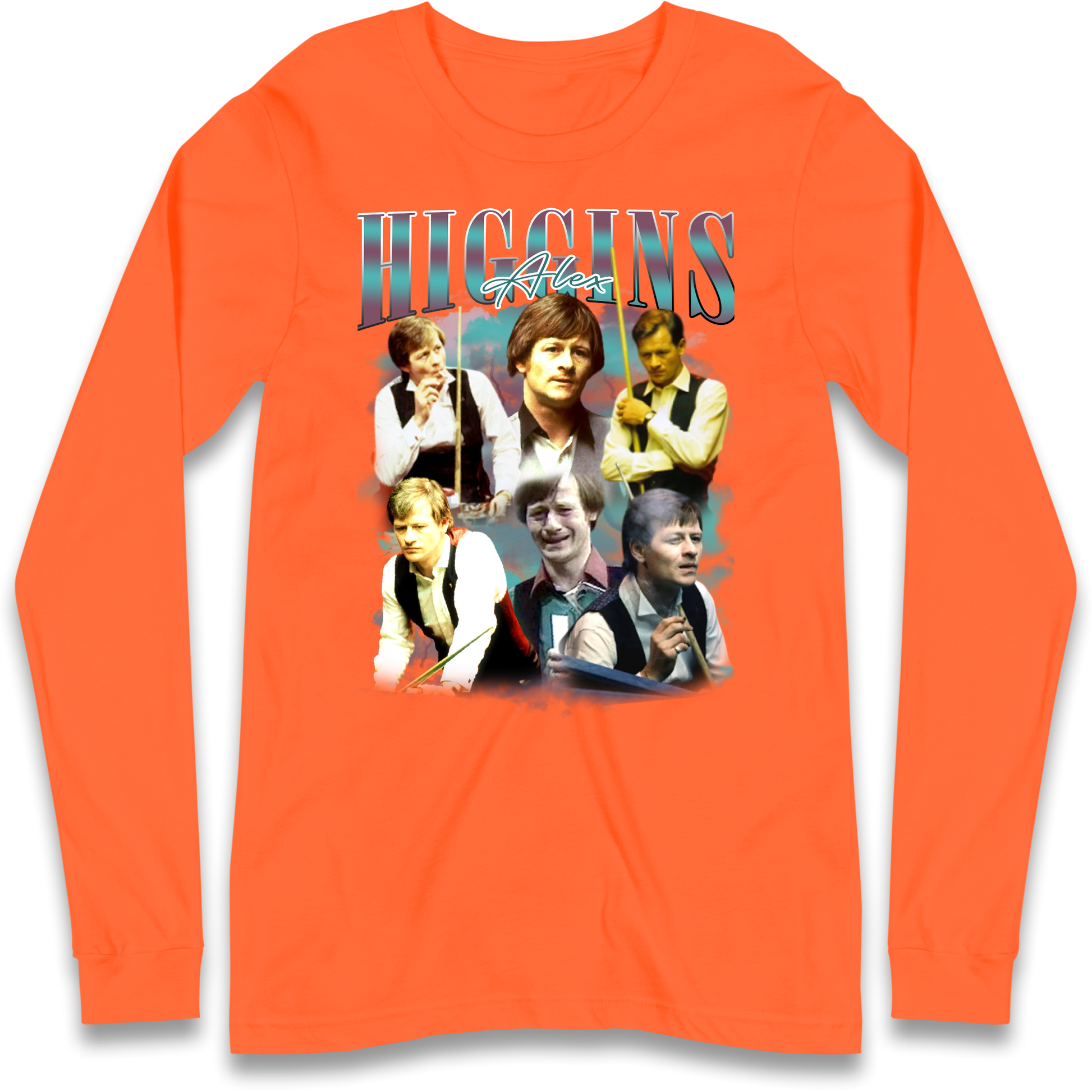 Alex Higgins Bootleg Longsleeve T Shirt