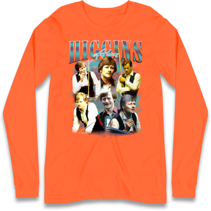 Alex Higgins Bootleg Longsleeve T Shirt