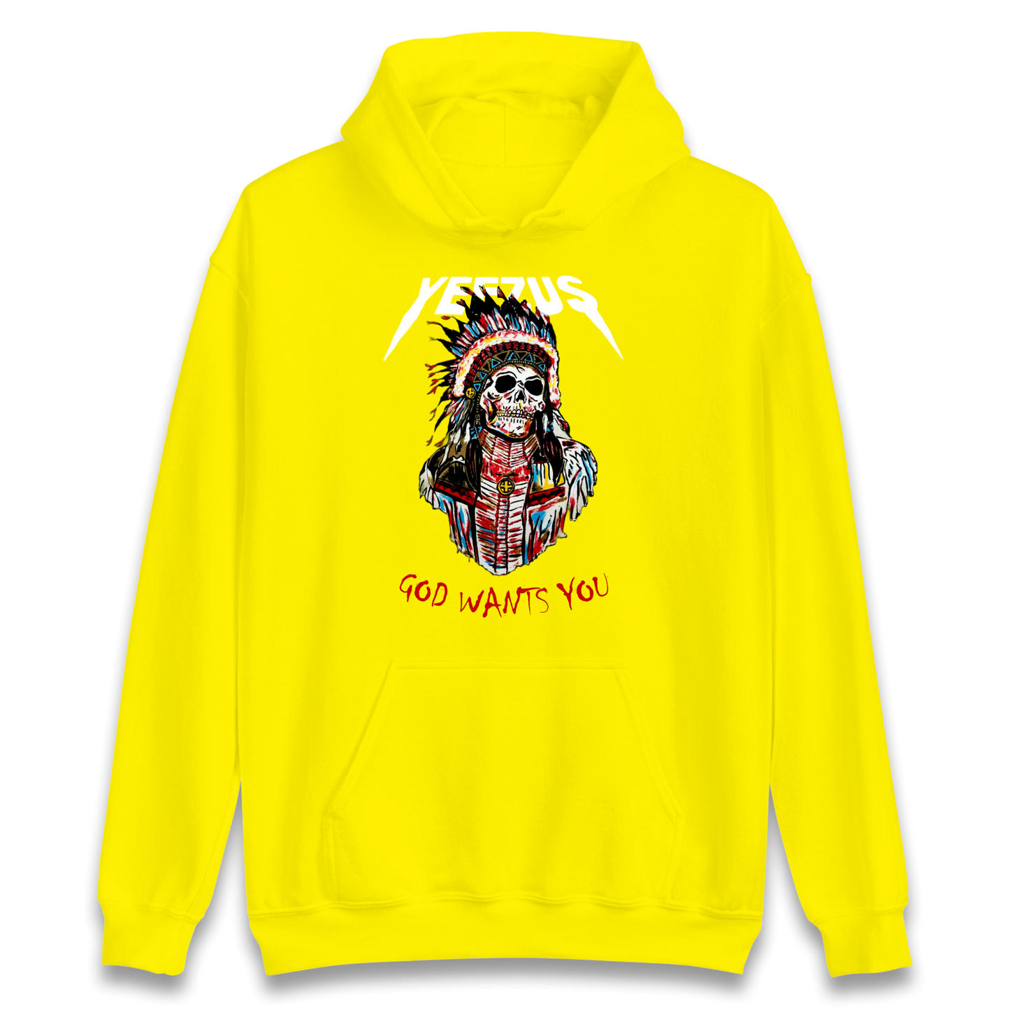 Yeezus God Wants You Hoodie