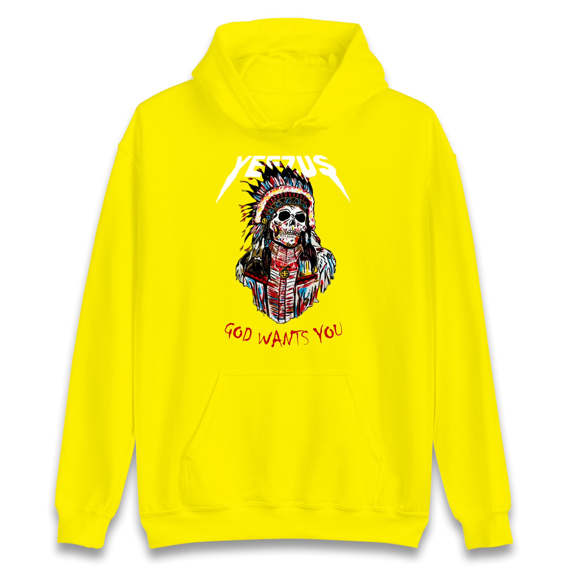 Yeezus God Wants You Hoodie