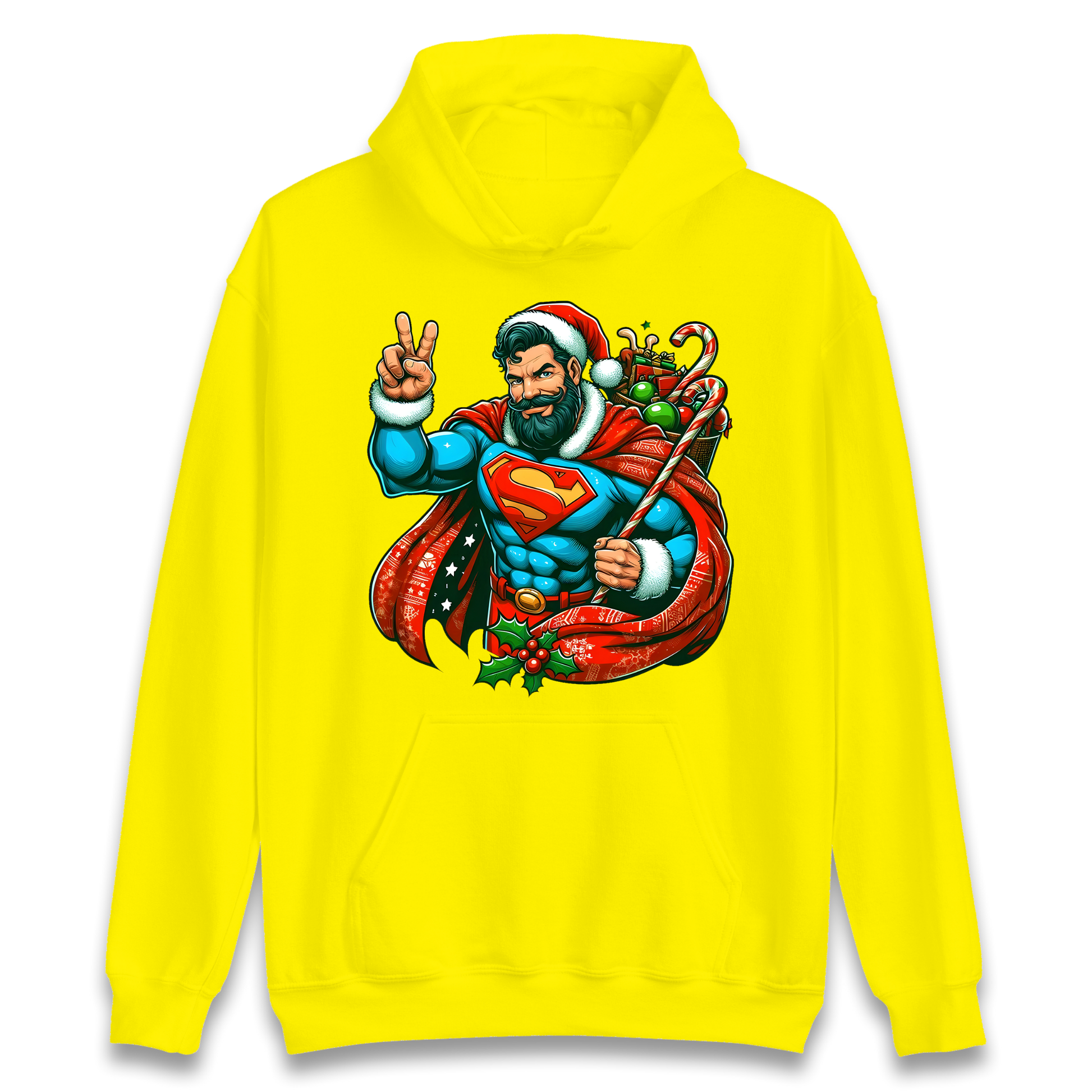 Superman Santa Hoodie