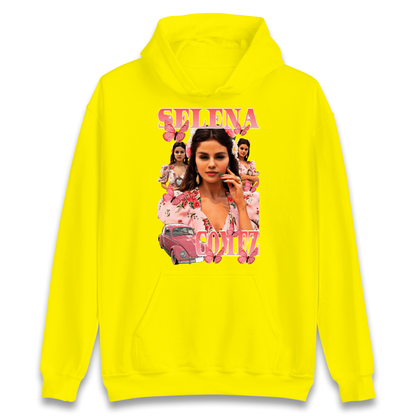 Selena Gomez Pink Hoodie