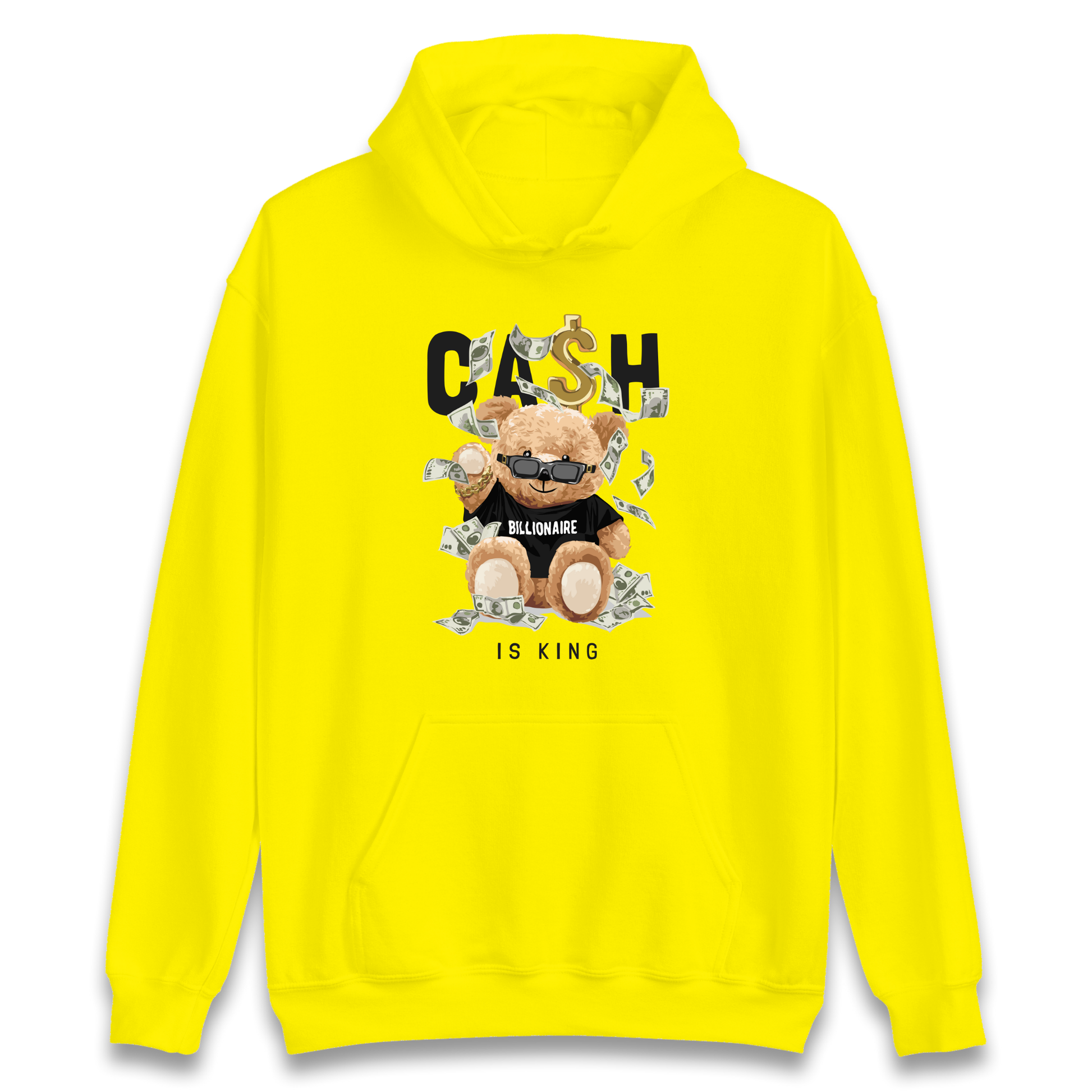 Teddy Bear Billionaire Streetwear Hoodie