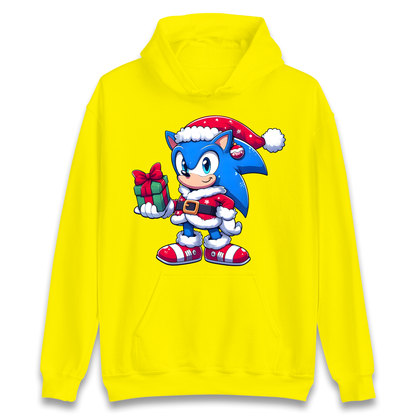 Sonic The Hedgehog Santa Hoodie