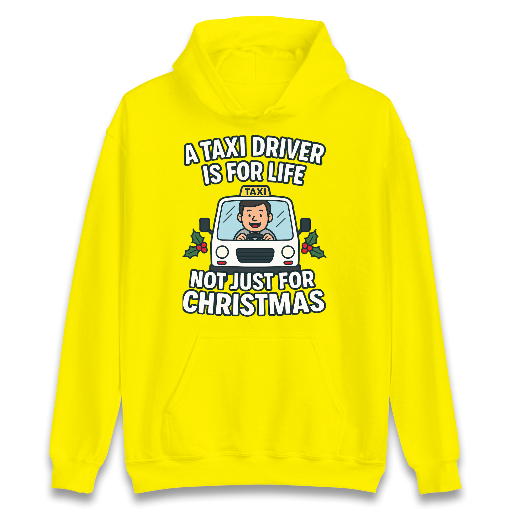 Taxi Driver Christmas Hoodie