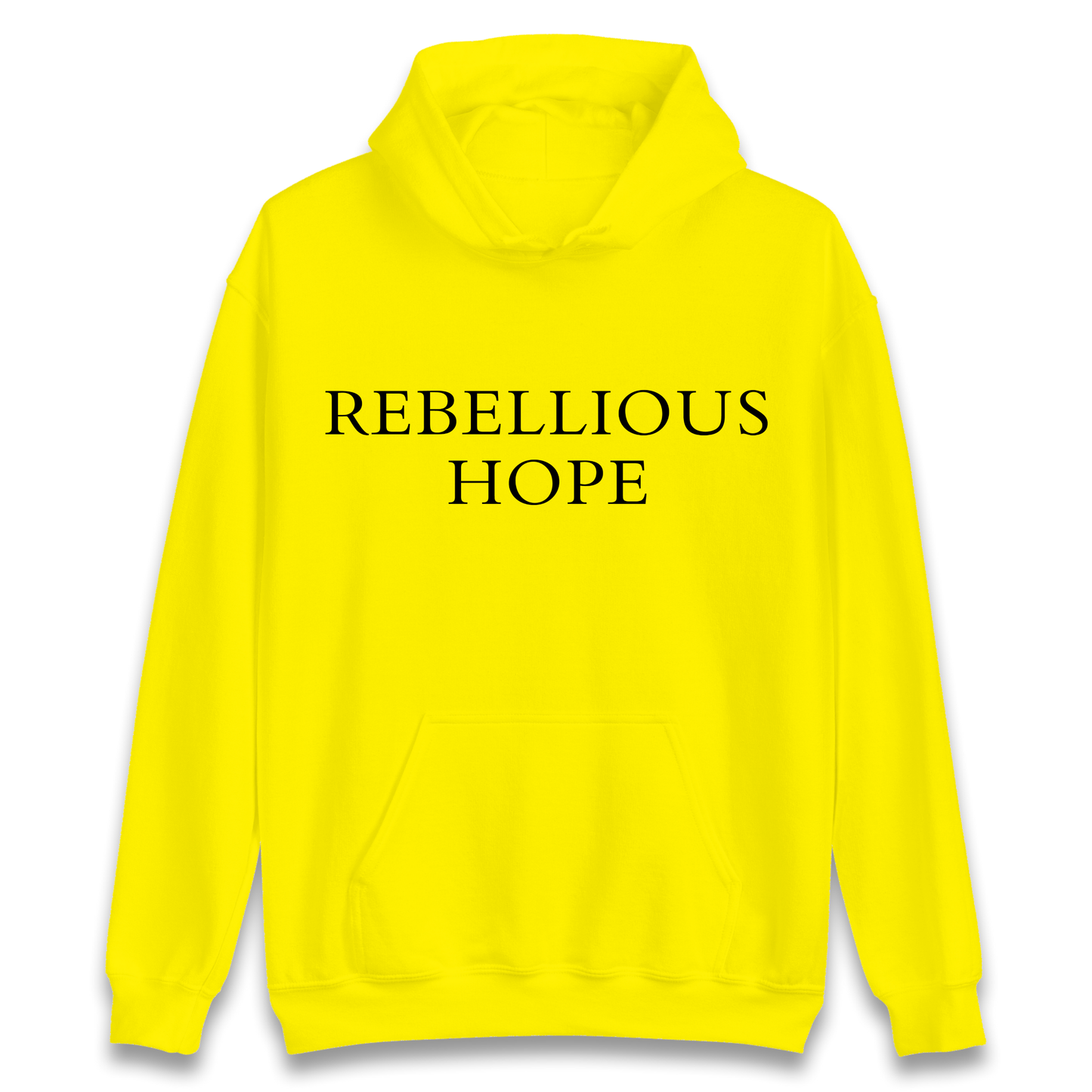 Rebellious Hope Embroidered Hoodie