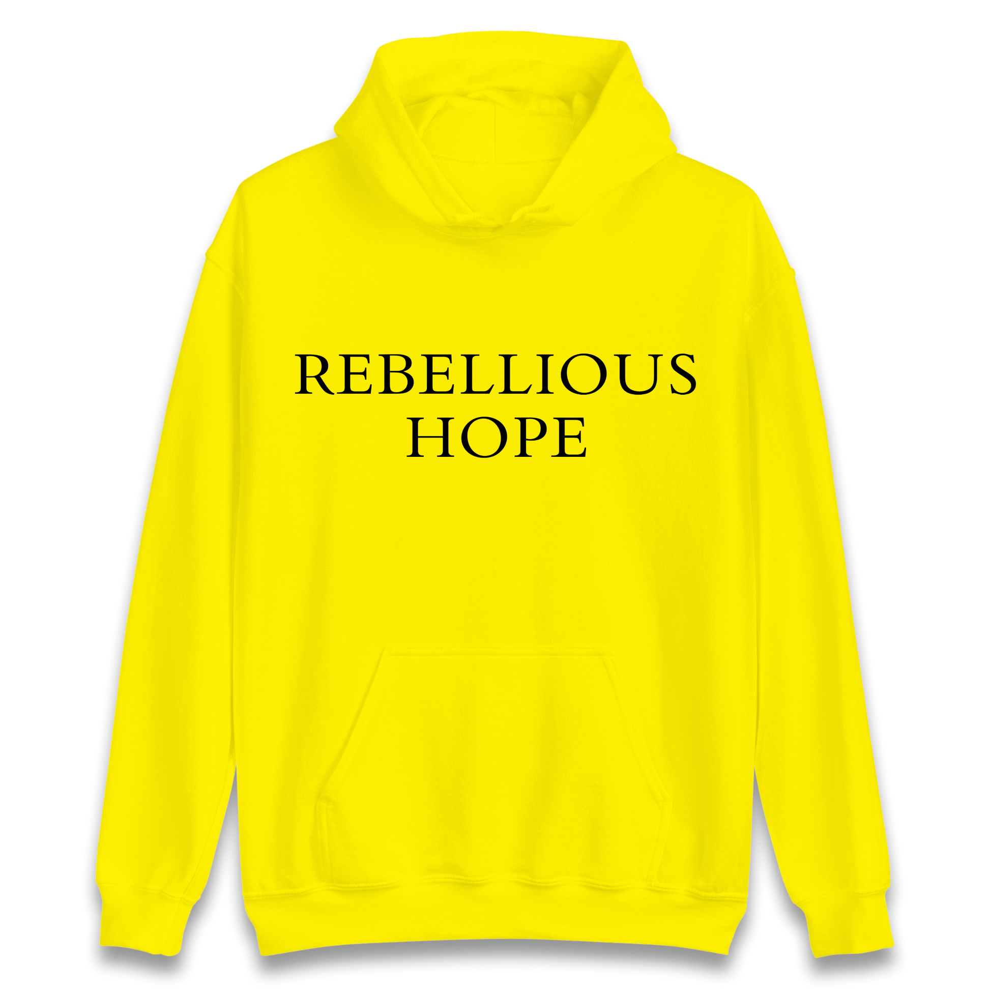 Rebellious Hope Embroidered Hoodie