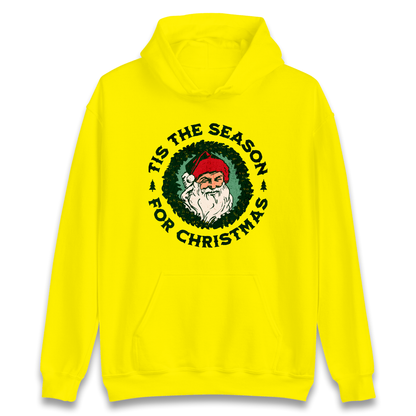 Tis The Season Santa Claus Christmas Hoodie