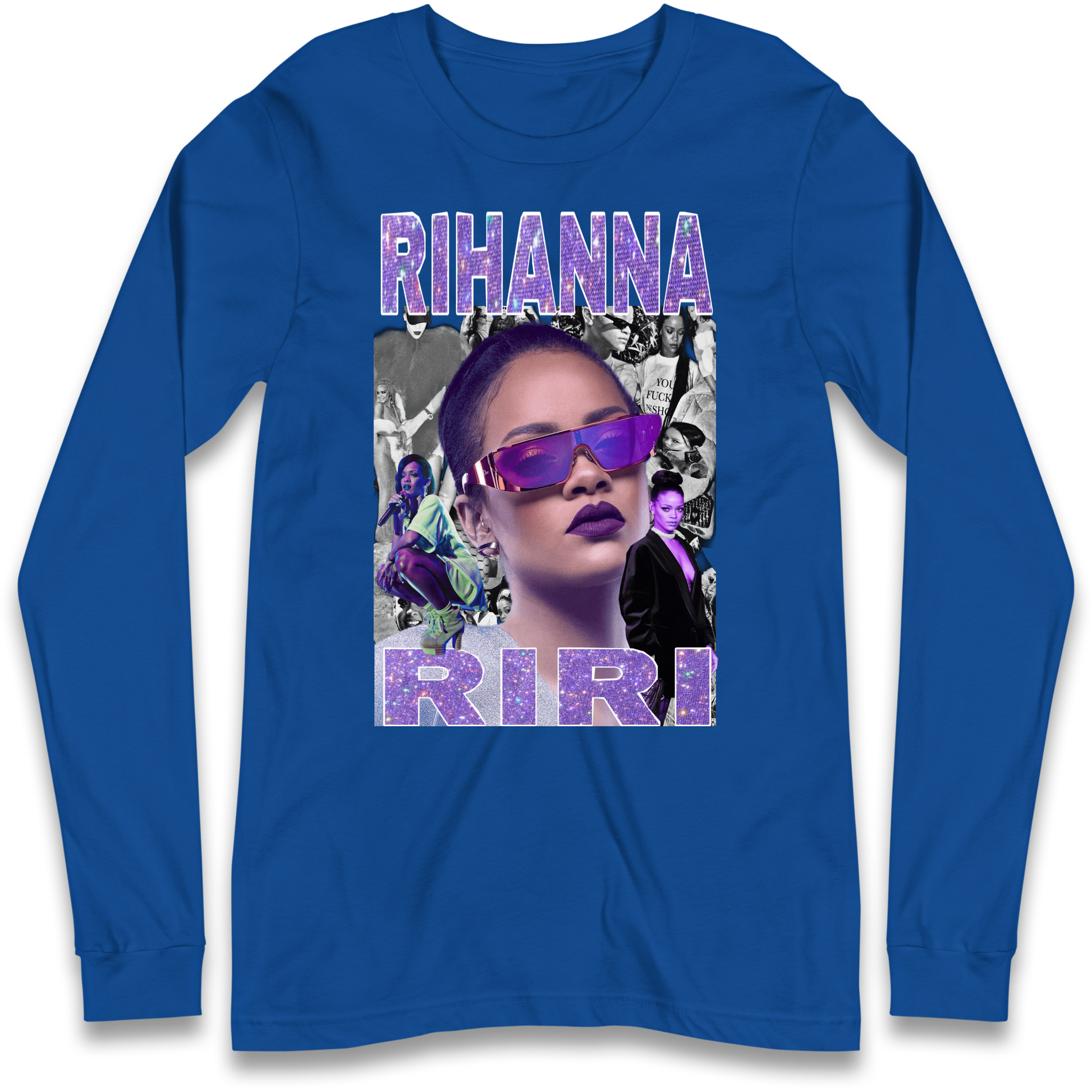 Rihanna Riri Bootleg Longsleeve T Shirt 