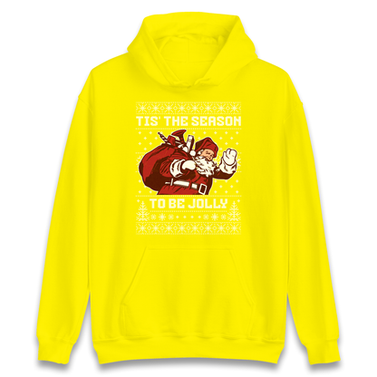 Tis The Season To Be Jolly Christmas Hoodie