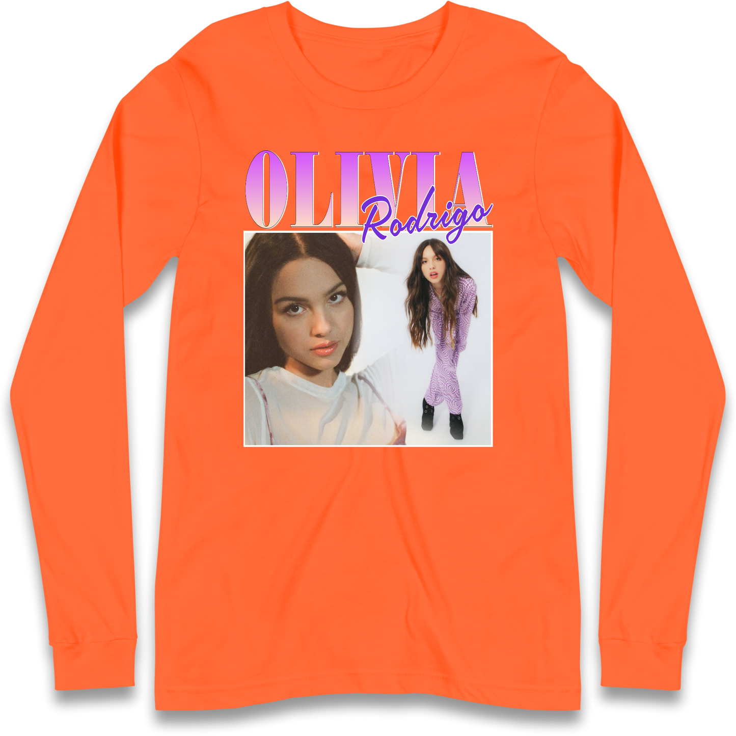 Olivia Rodrigo 1 Bootleg Long Sleeve Shirt