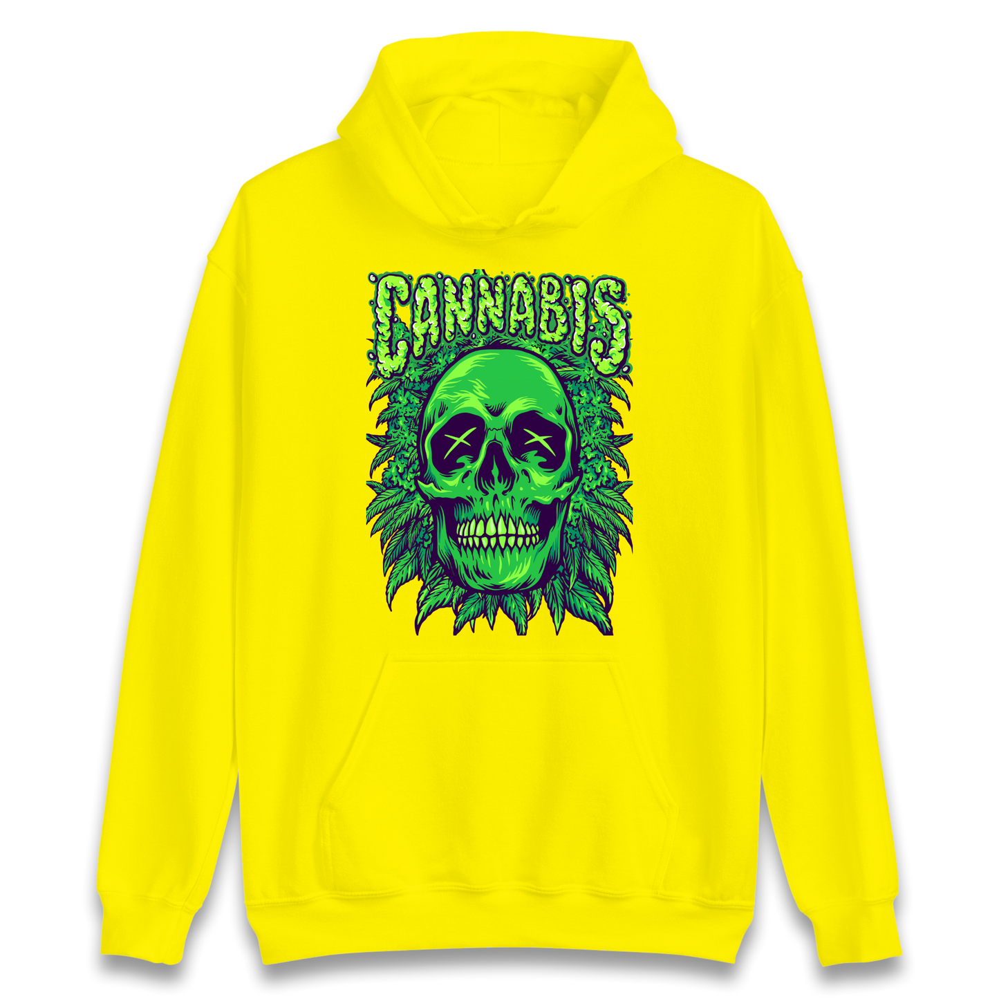 Cannabis Skull Hoodie