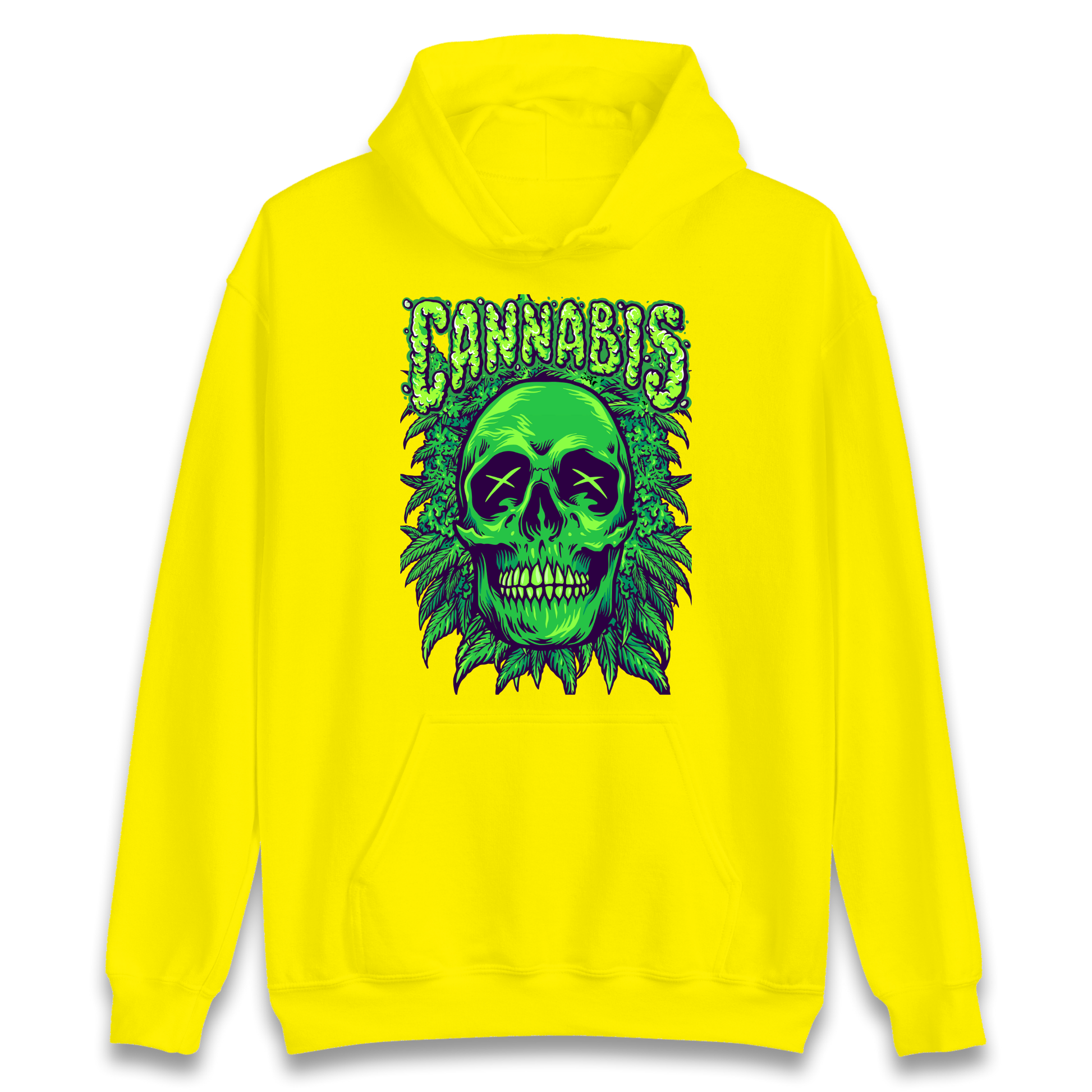 Cannabis Skull Hoodie