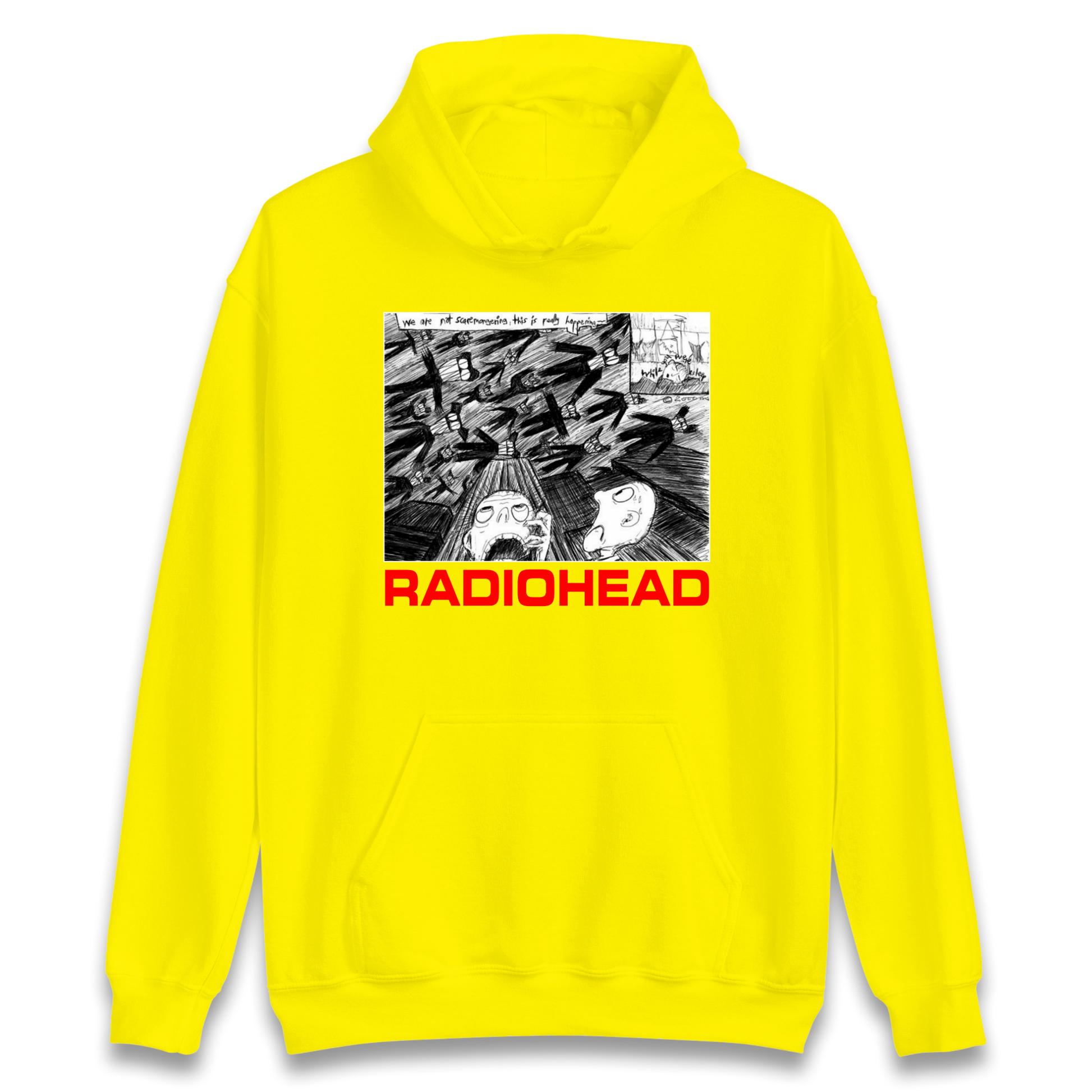 Radiohead We Are Not Screaming Hoodie