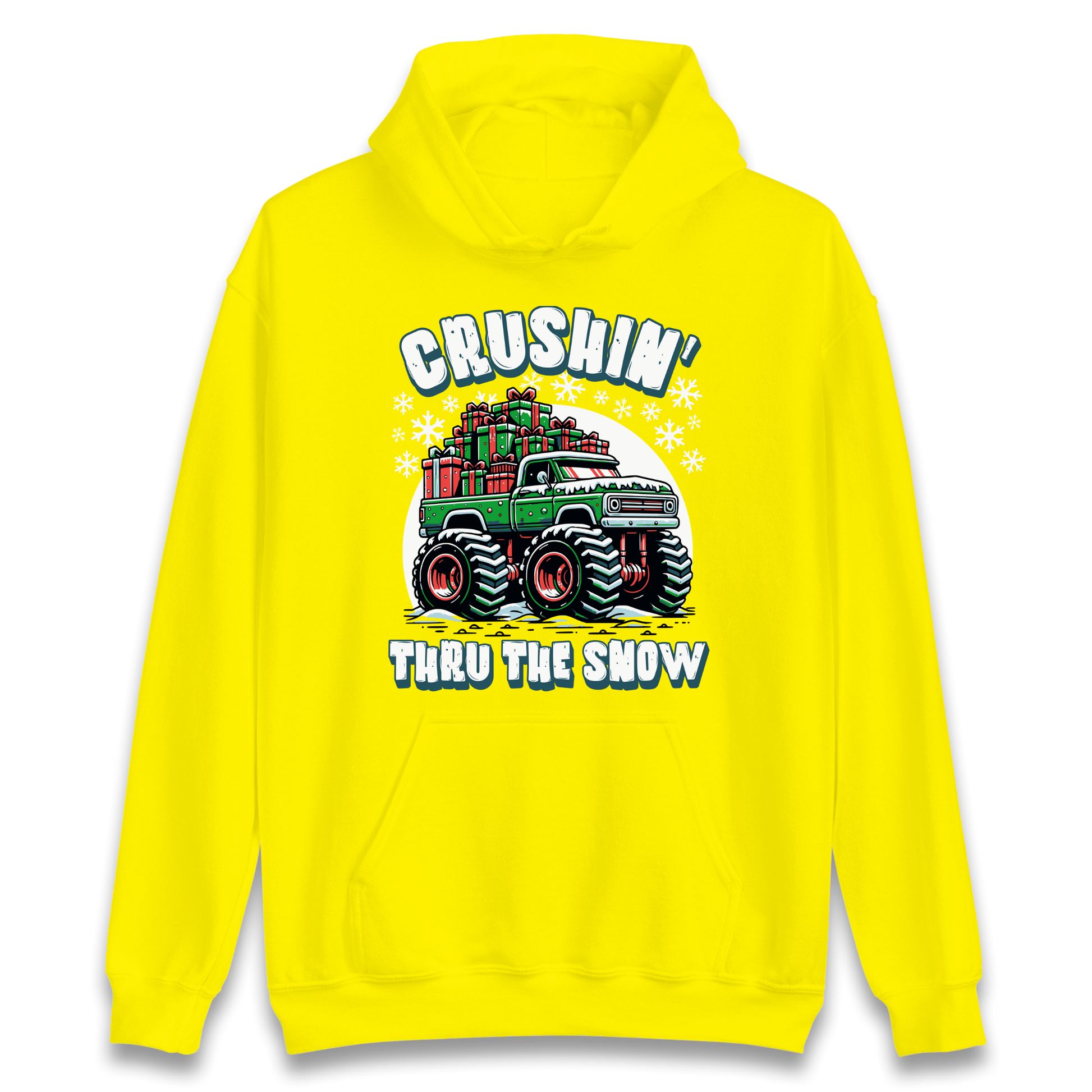 Crushin Thru The Snow Hoodie