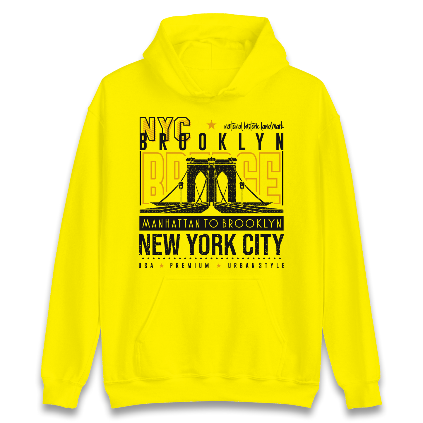 NYC Brooklyn Bridge Hoodie