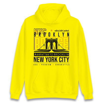 NYC Brooklyn Bridge Hoodie