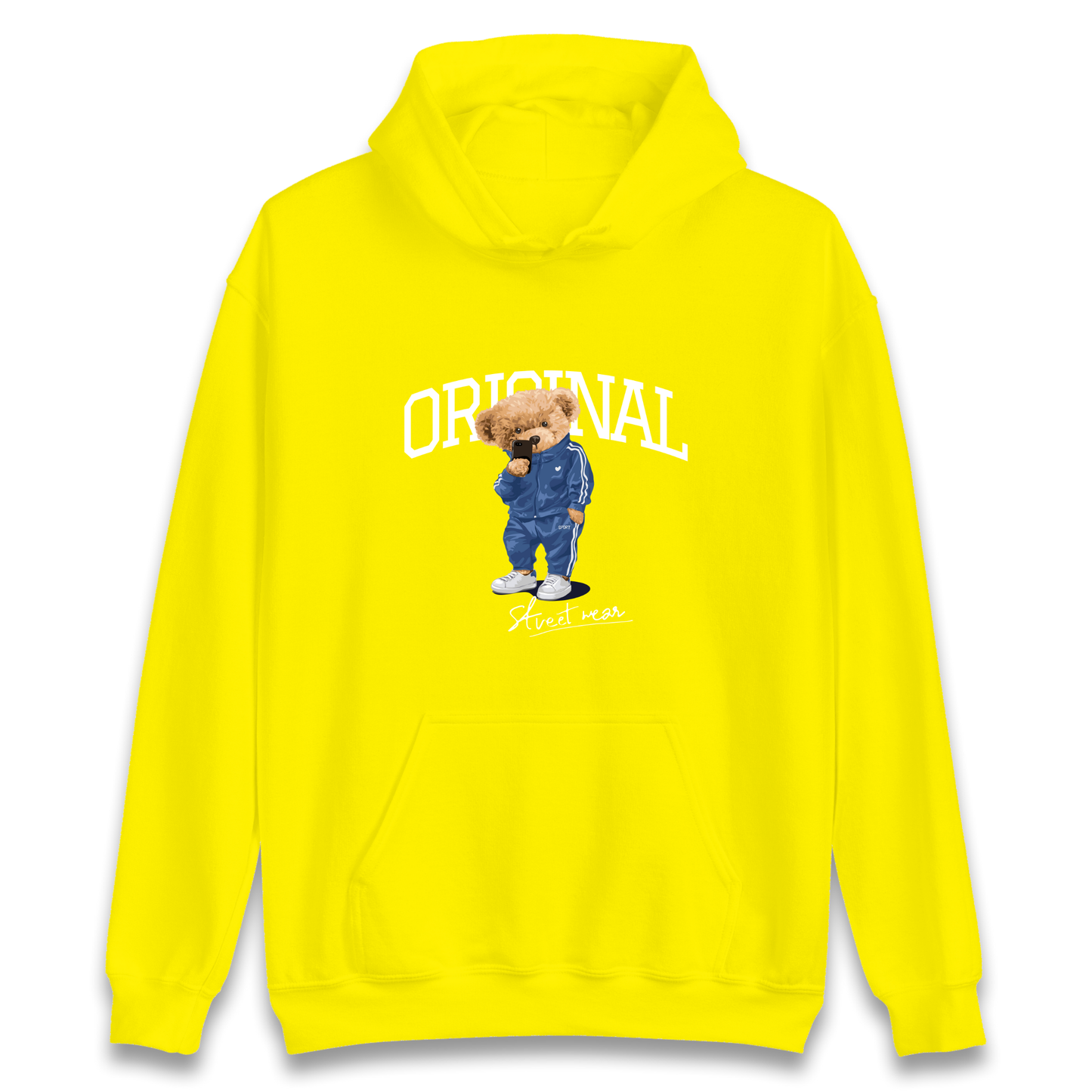 Teddy Bear Original Streetwear Hoodie