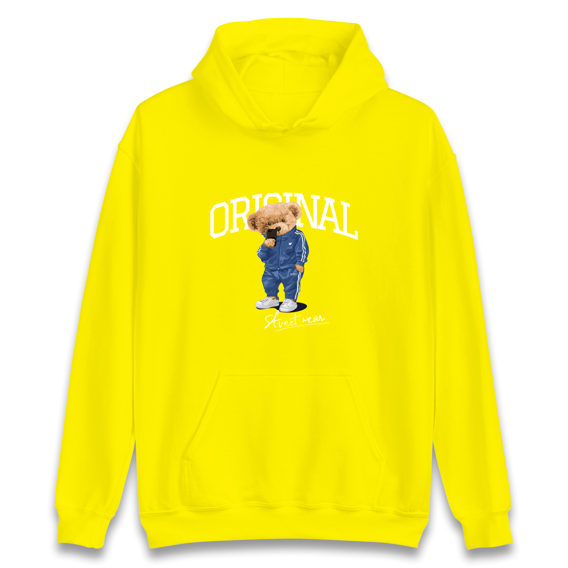 Teddy Bear Original Streetwear Hoodie