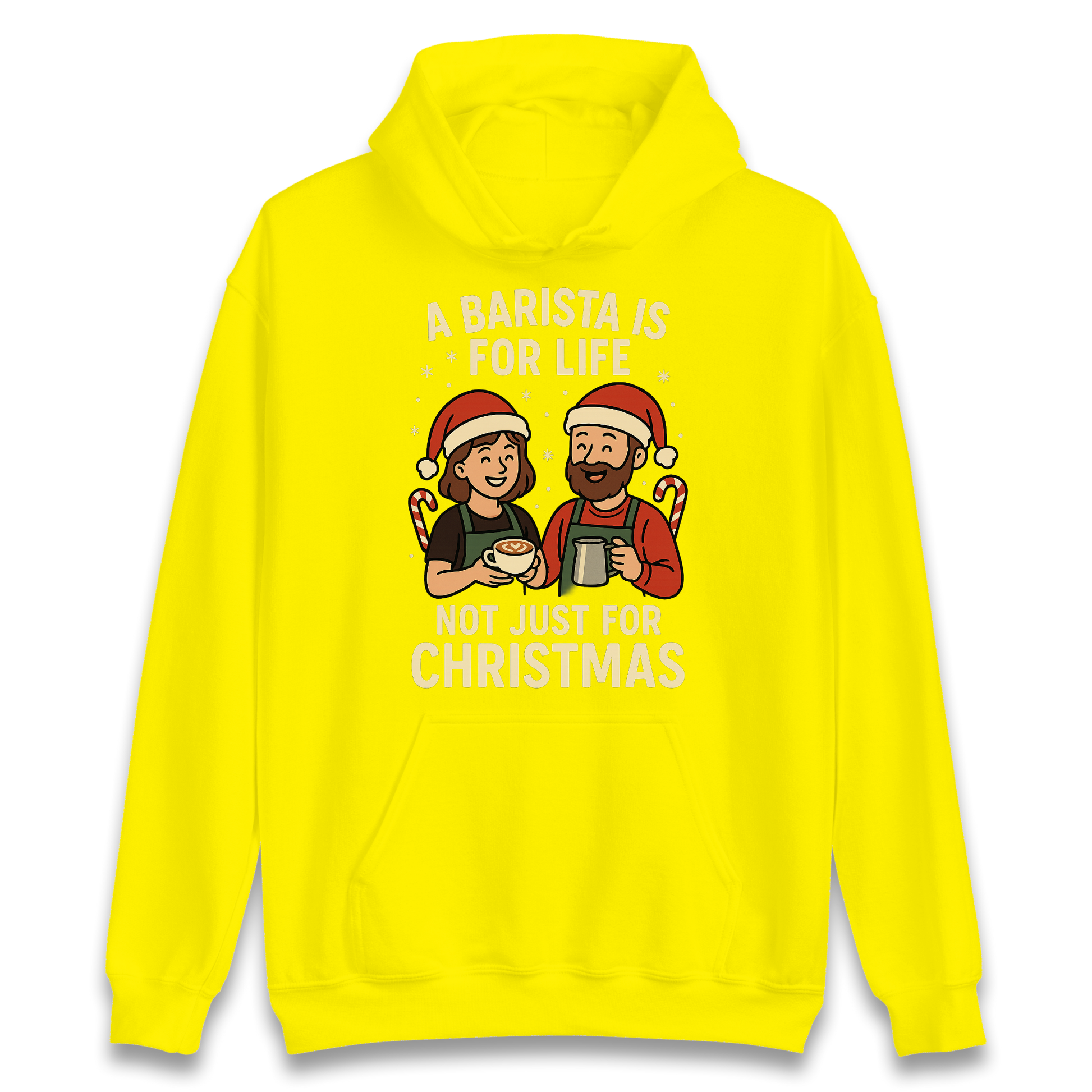 Barista Christmas Hoodie