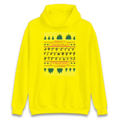 stranger things christmas jumper Hoodie