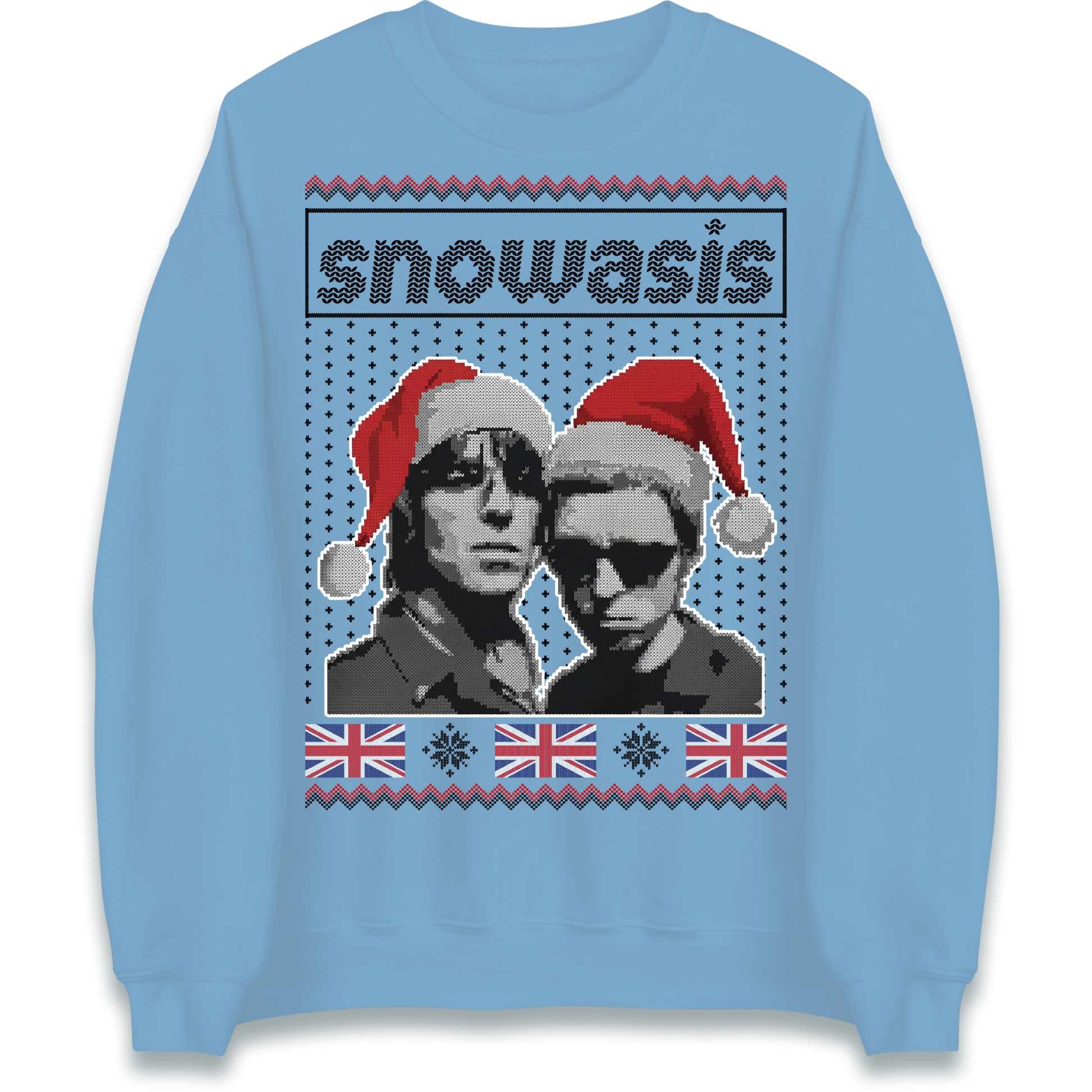 Snowasis Union Jack Christmas Jumper