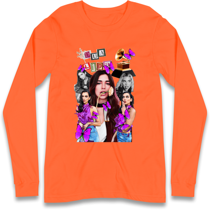 Dua Lipa Butterflies Longsleeve T Shirt