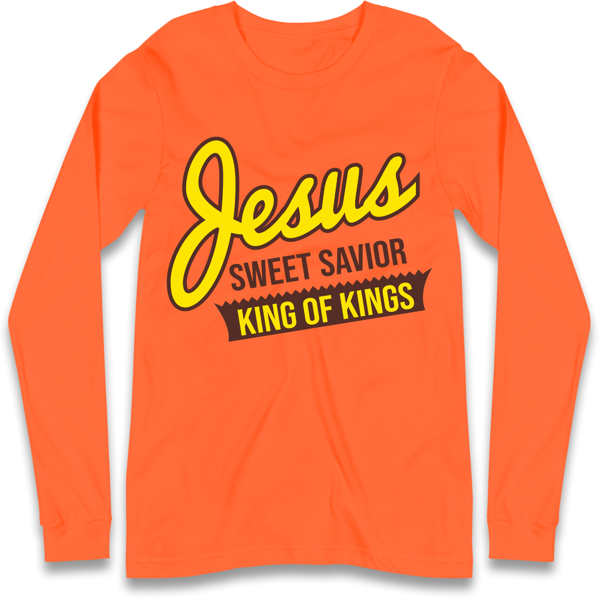 Jesus Sweet Saviour King of Kings Longsleeve T Shirt 