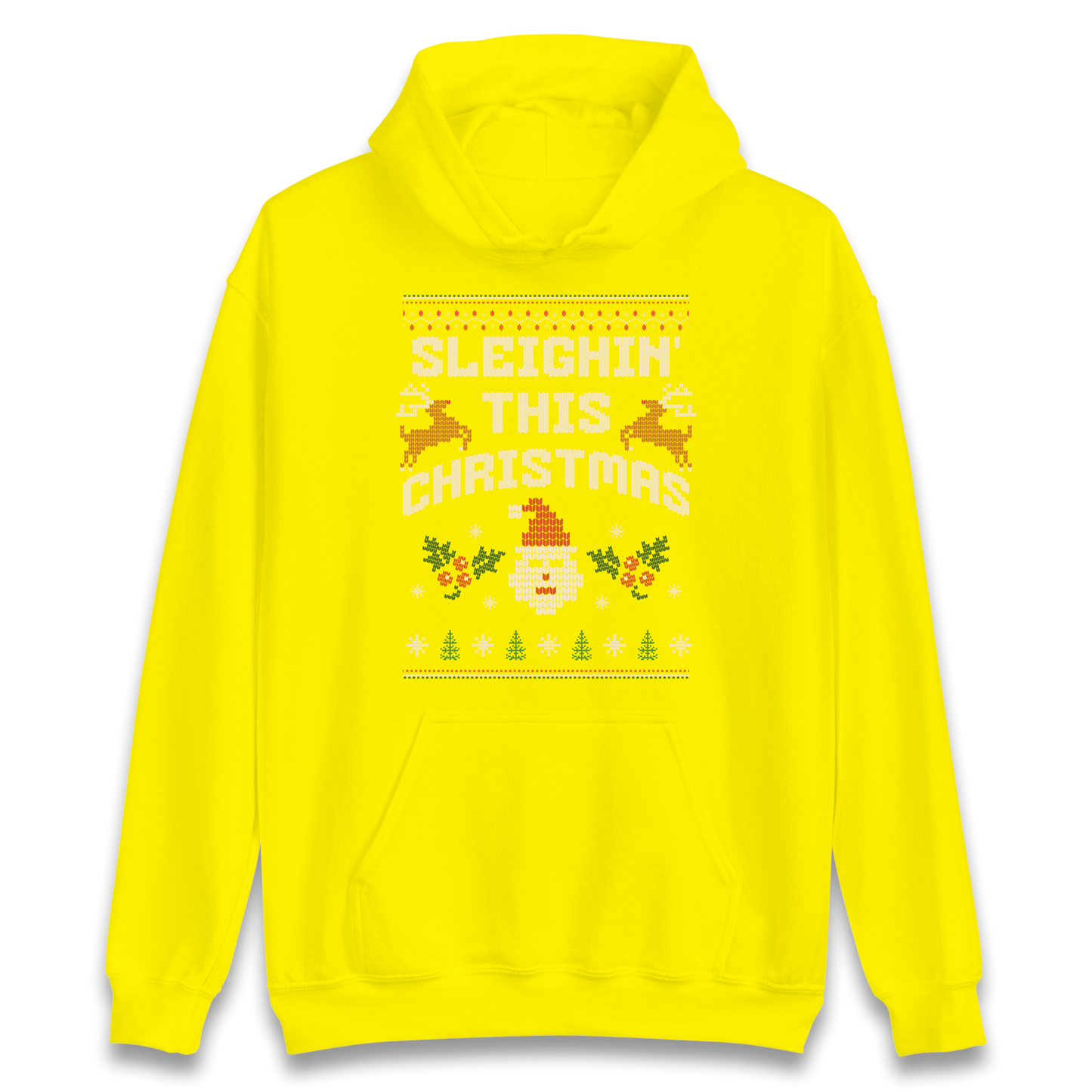 Sleighin This Christmas Christmas Hoodie