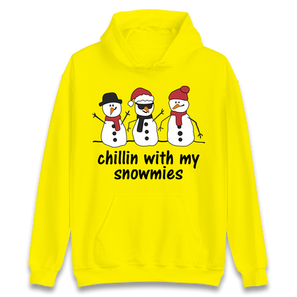 Chillin With My Snowmies Hoodie