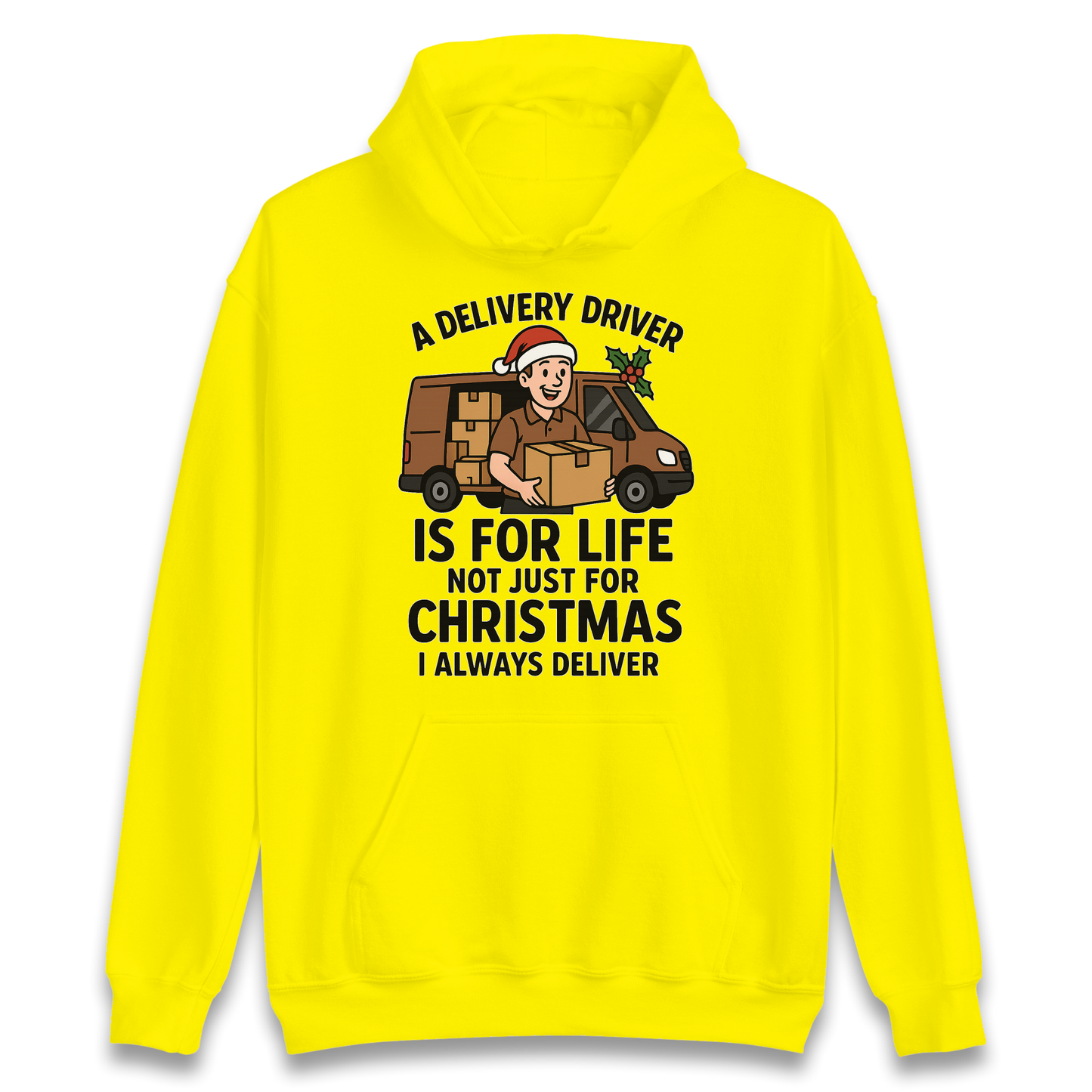 Delivery Driver Christmas Hoodie