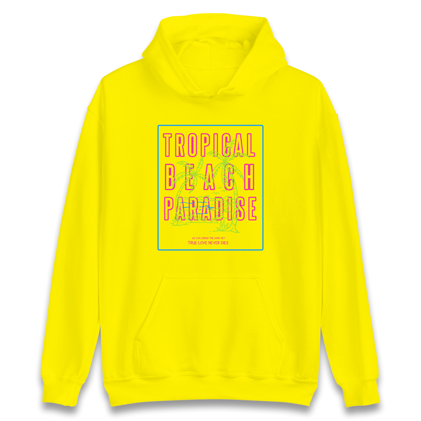 Tropical Beach Paradise Hoodie