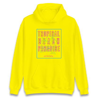 Tropical Beach Paradise Hoodie