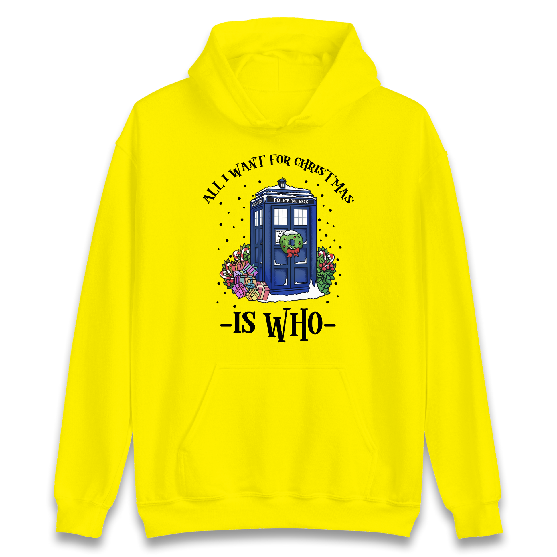 Dr Who Christmas Hoodie