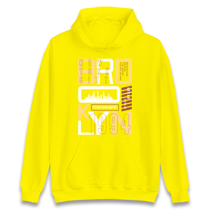 Brooklyn New York Urban District Hoodie