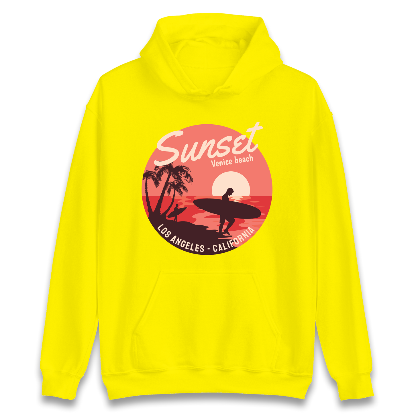 Sunset Venice Beach Hoodie