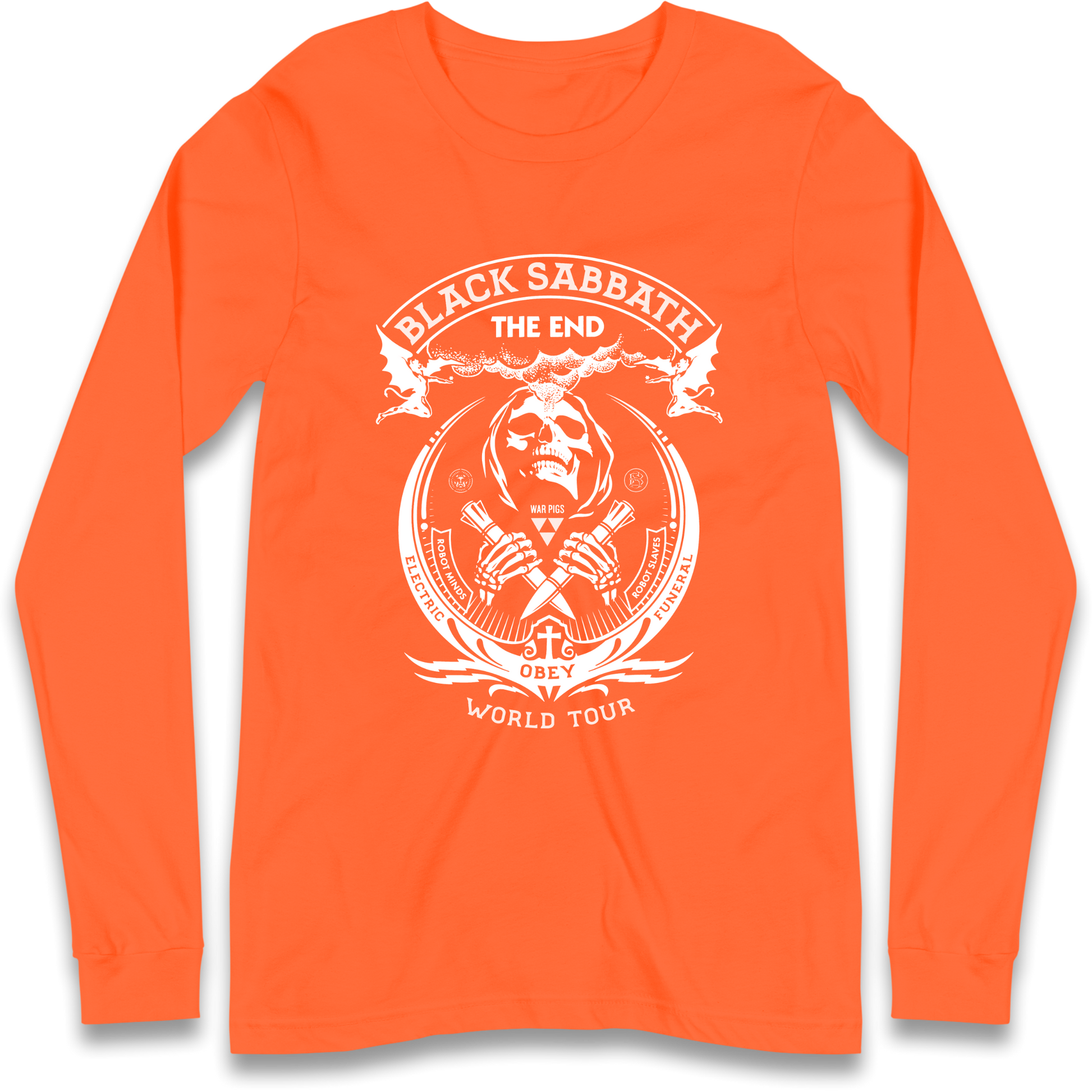 Black Sabbath The End World Tour Long Sleeve Shirt