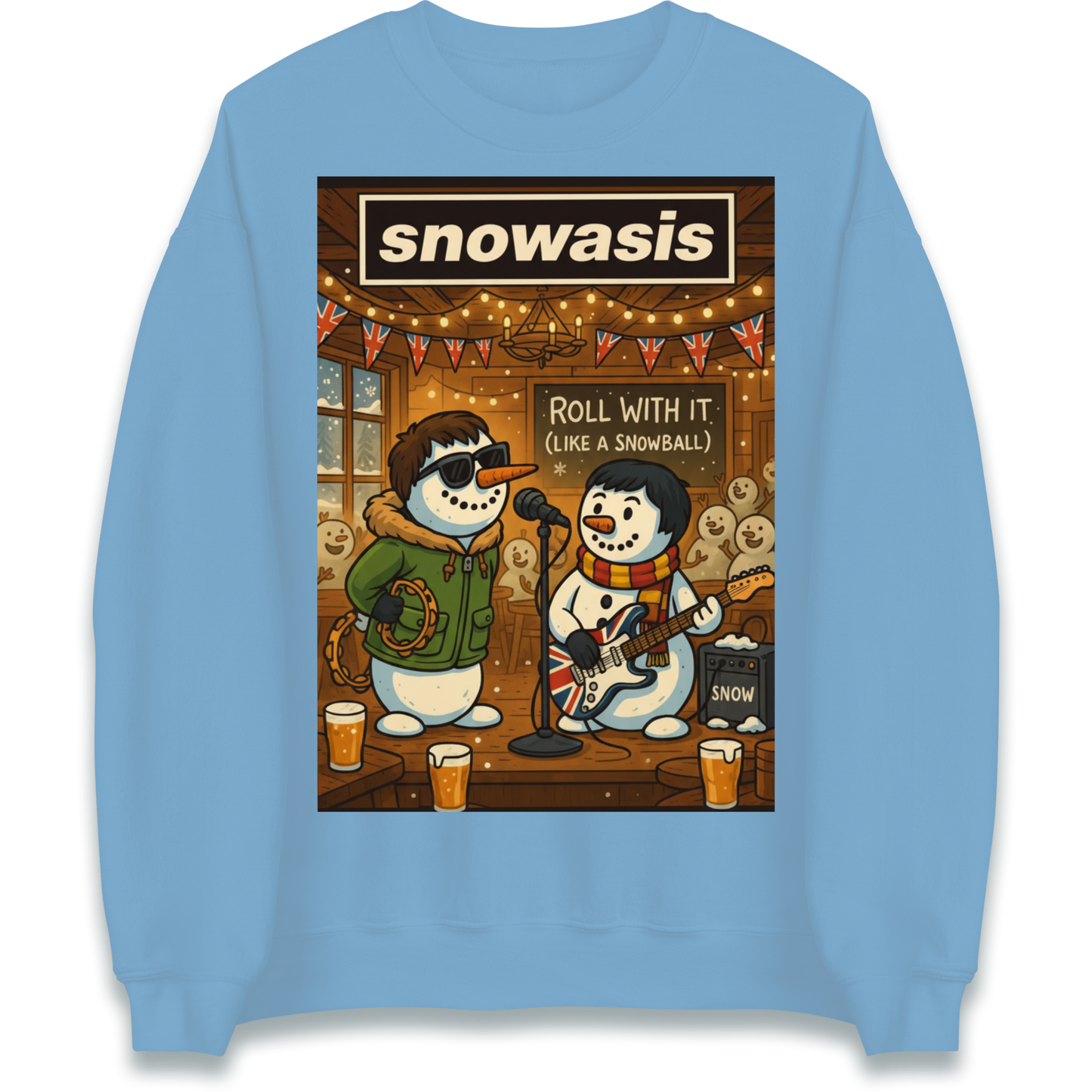 Snowasis Roll Christmas Jumper