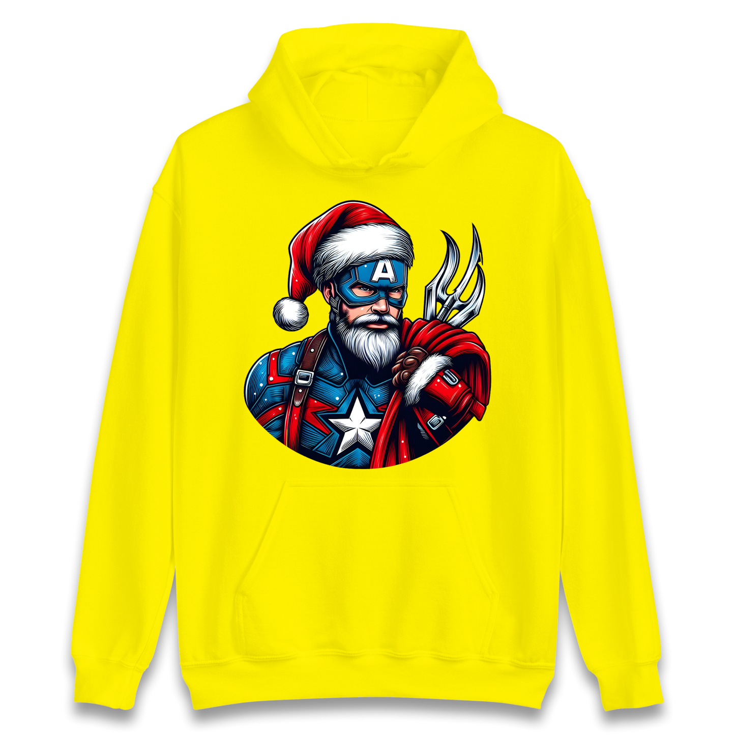 Captain America Santa Hoodie