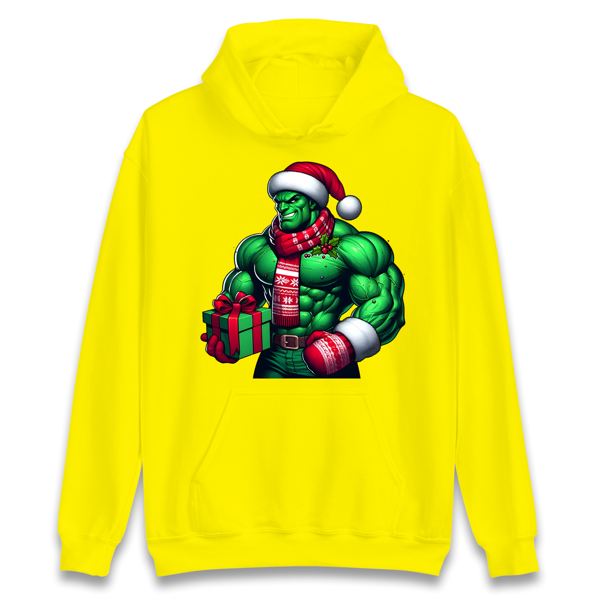 The Hulk Santa Hoodie