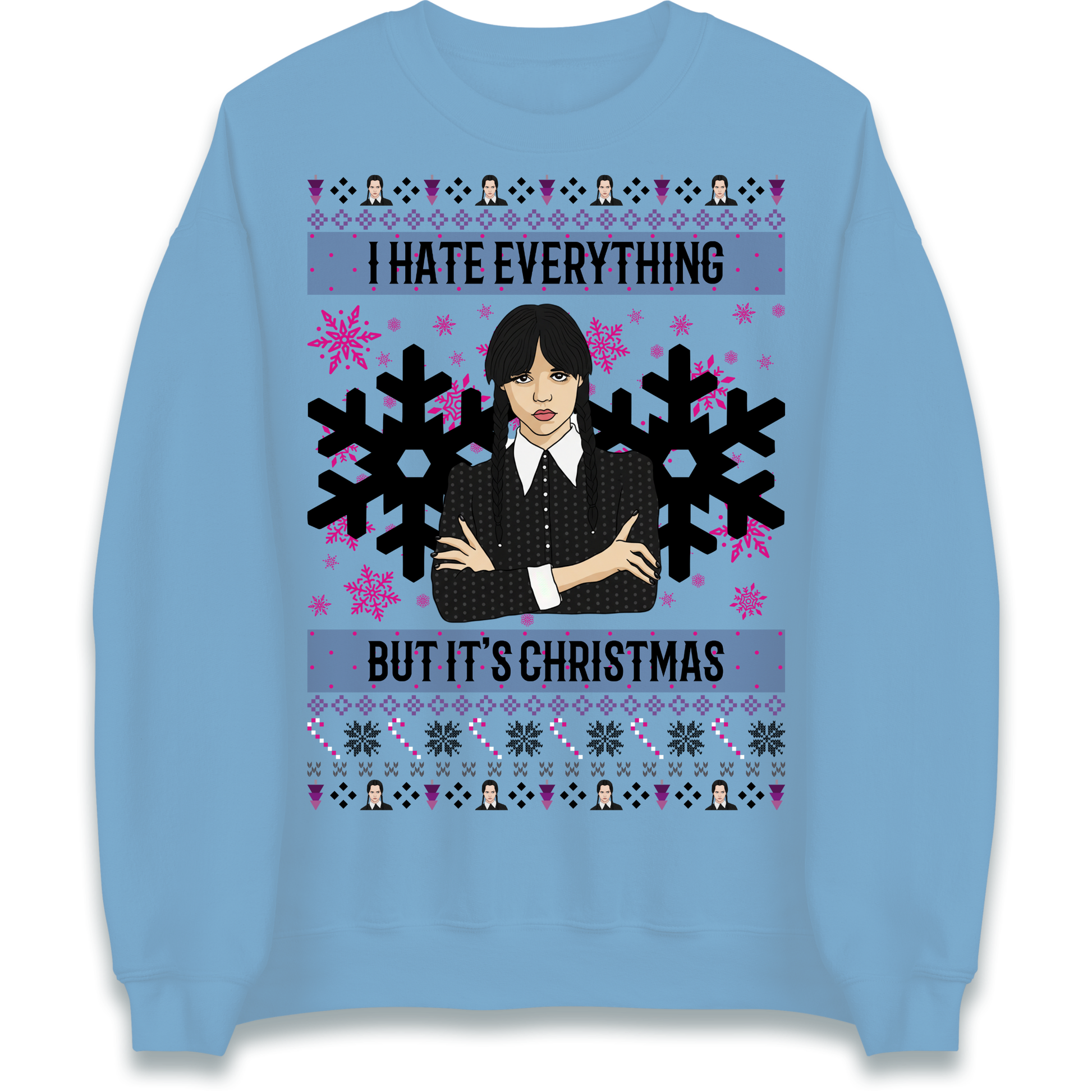 Wednesday addams Christmas Jumper