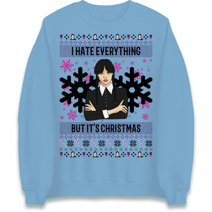 Wednesday addams Christmas Jumper
