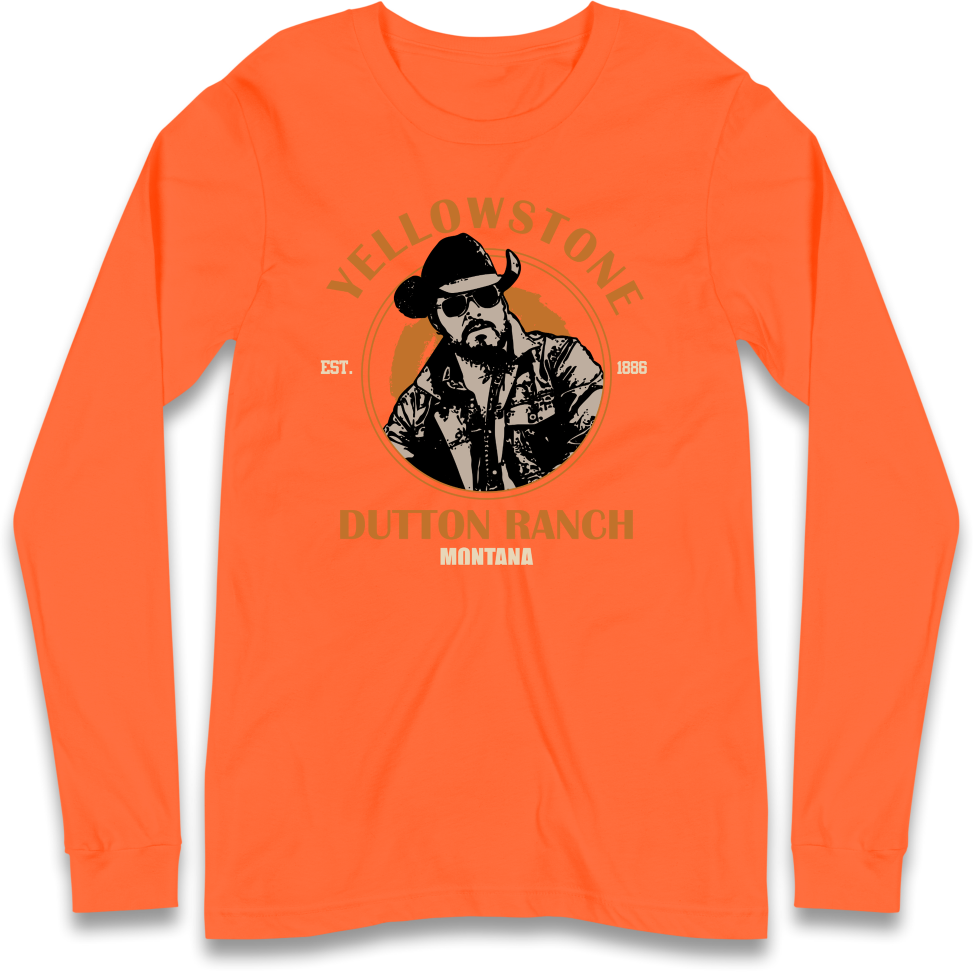 Yellowstone Dutton Ranch Montana Longsleeve T Shirt 