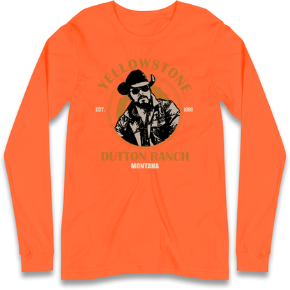 Yellowstone Dutton Ranch Montana Longsleeve T Shirt 