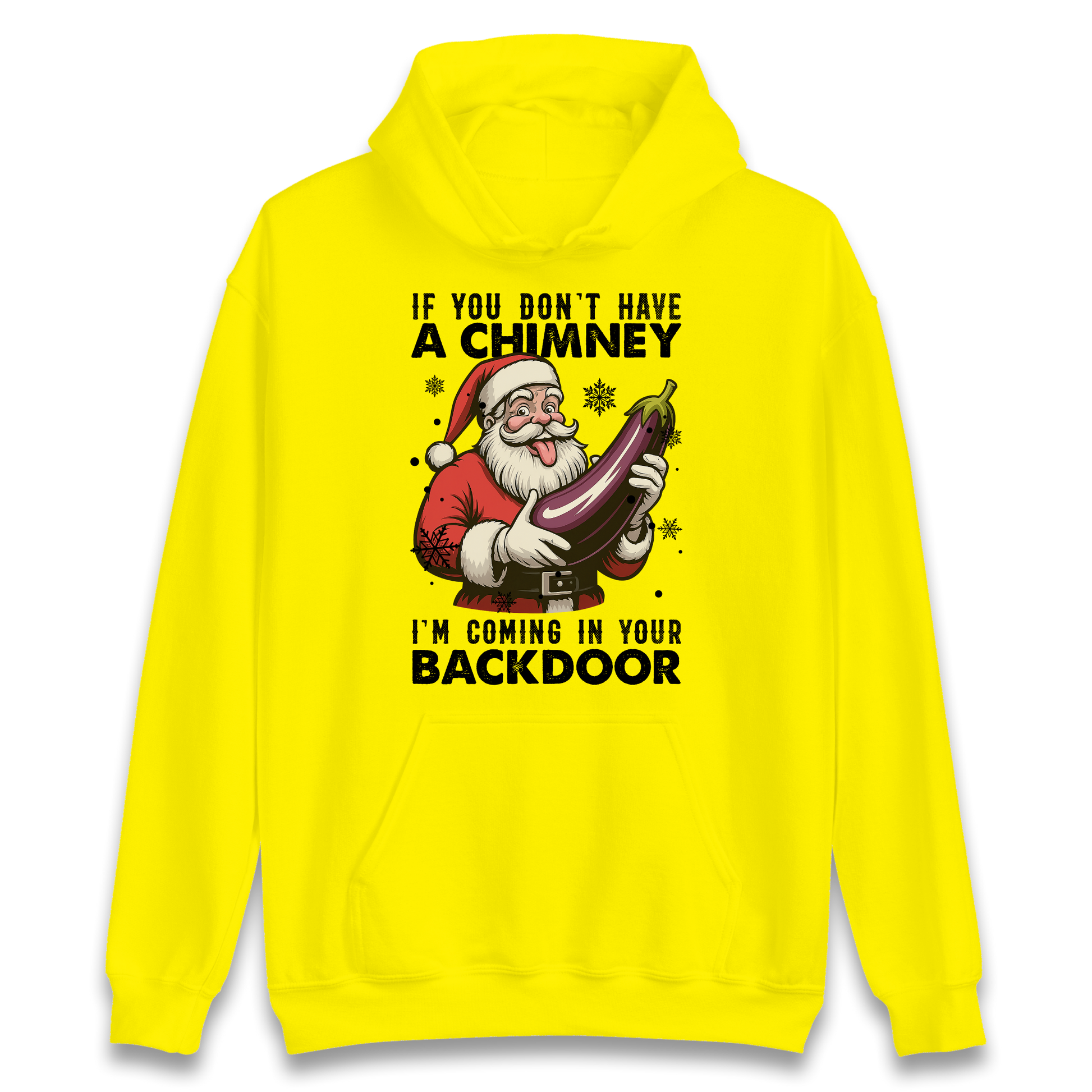 Santa Back Door Hoodie