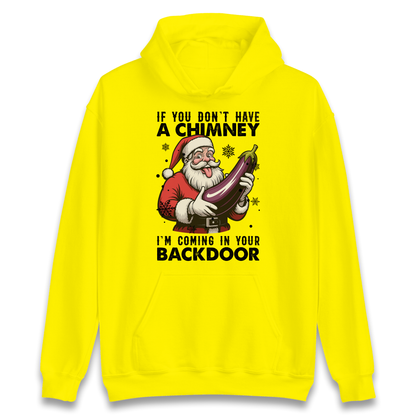 Santa Back Door Hoodie
