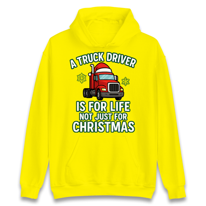 Truck Driver Christmas Hoodie