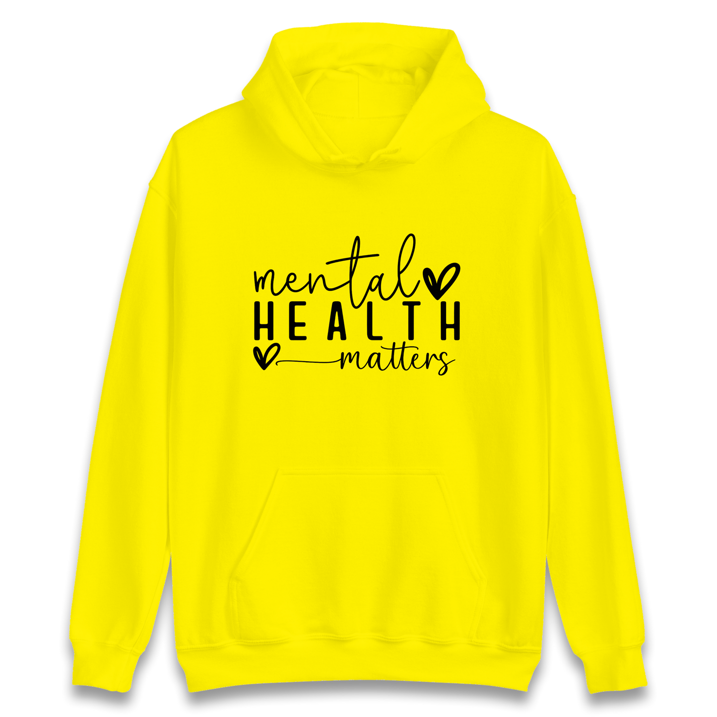 Yellow Mental Health Hoodie